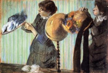 Edgar Degas : The Little Milliners